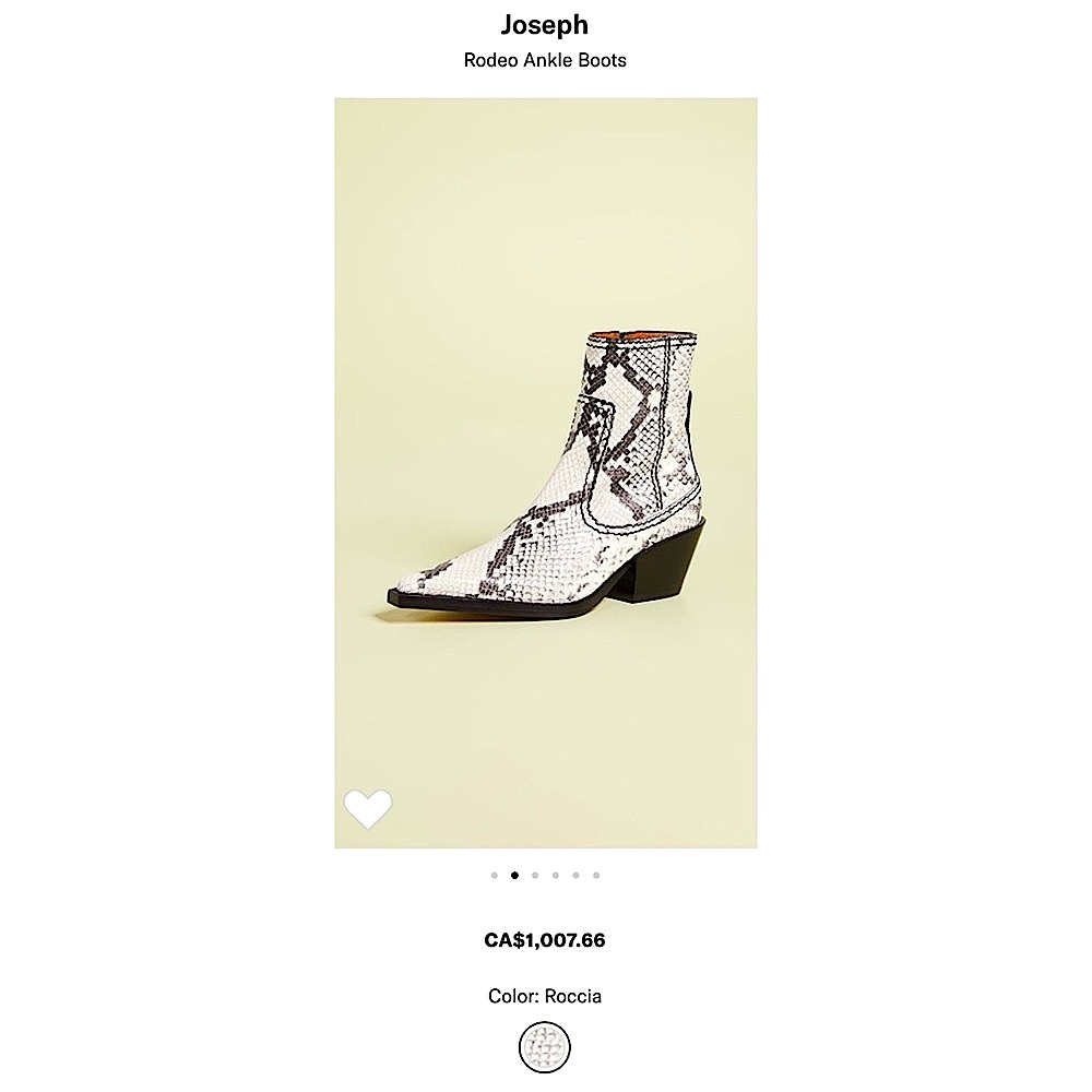JOSEPH Rodeo Ankle Boots - Picture 4 of 13